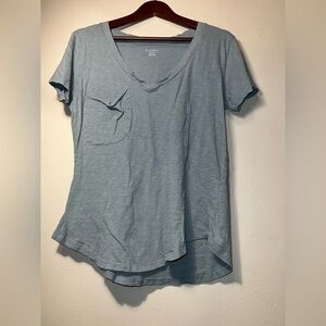 Z Supply Light Blue Short Sleeve Tee